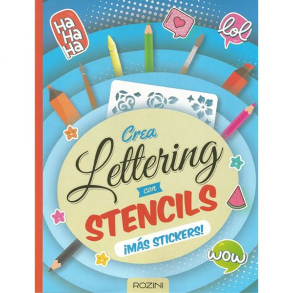 Crea lettering con stickers y stencils - Jorge Banasco