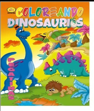 Coloreando Dinosaurios