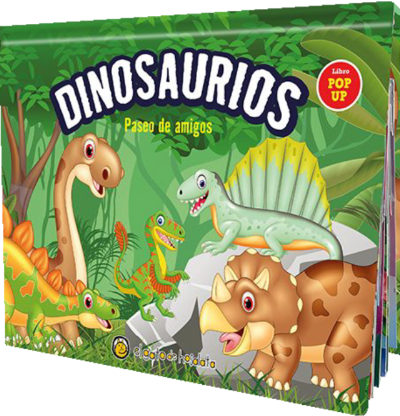 Dinosaurios paseo con amigos (pop up)