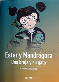 Ester y la Mandrágora , una bruja y su gato - Shopie Dieuaide