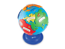 Cargar imagen en el visor de la galería, Globo Terráqueo Montessori (Rompecabezas 14 Piezas)
