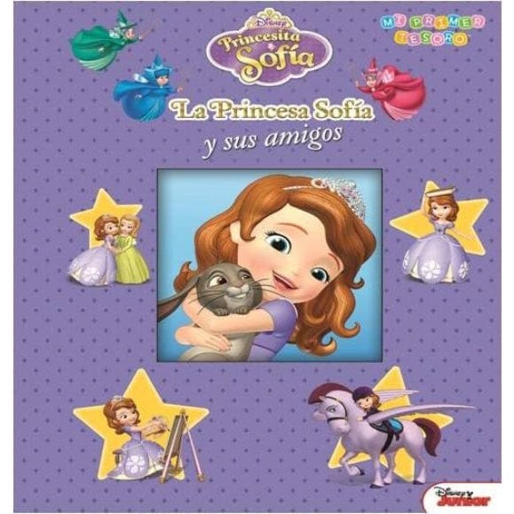 La princesa Sofia y sus amigos - Disney (Mi Primer Tesoro) (Libro acartonado Tapa acolchada )