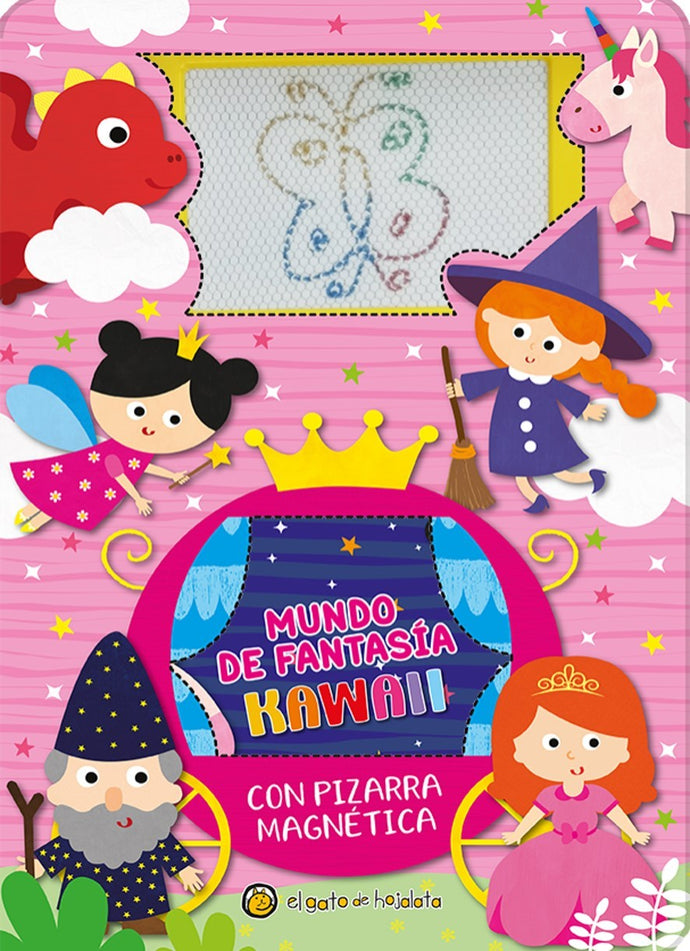 Mundo de fantasia kawaii (pizarra magnetica)