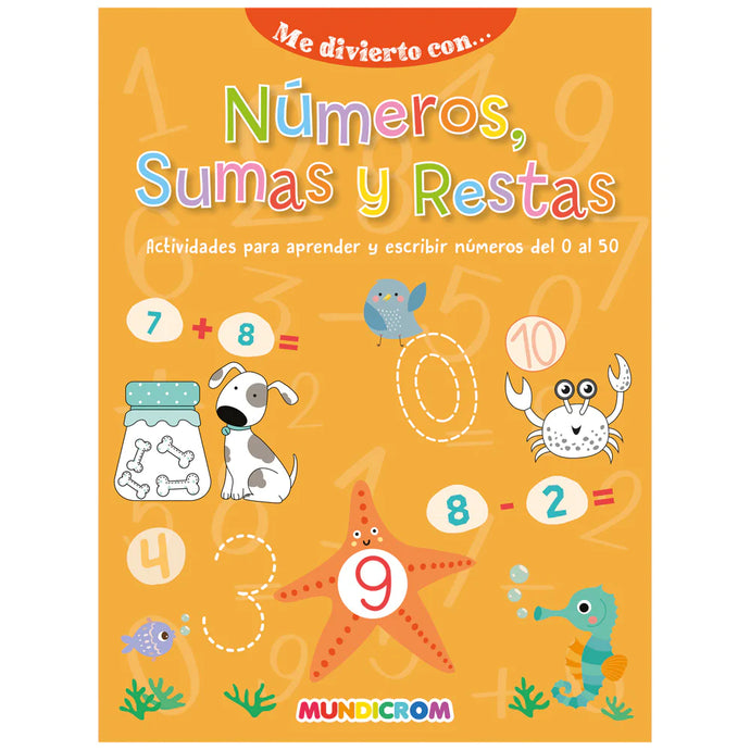 Números, sumas y restas (Colección me divierto con)