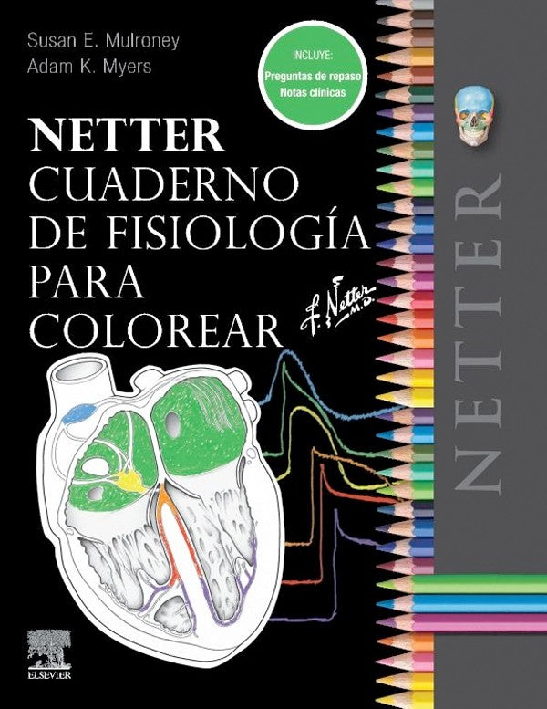 Netter cuaderno de fisiología para colorear