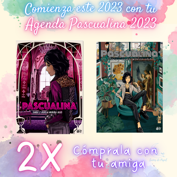 PACK 2 Agendas Pascualina 2023 (Beyond her Green Eyes + Loving the Mystery) (PROMOCION WEB)