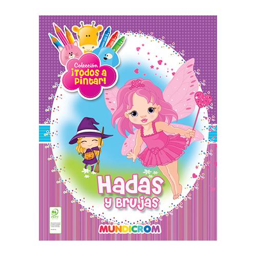 Todos a pintar: Hadas y brujas