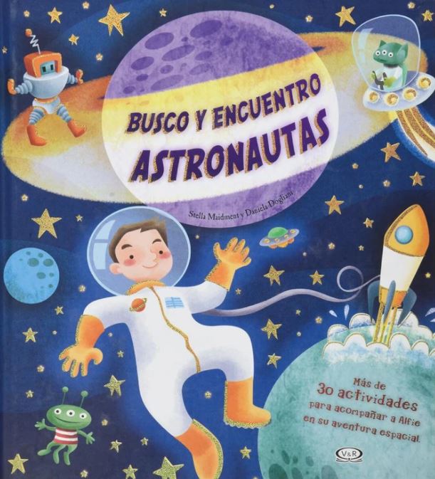 Busca y encuentra astronautas