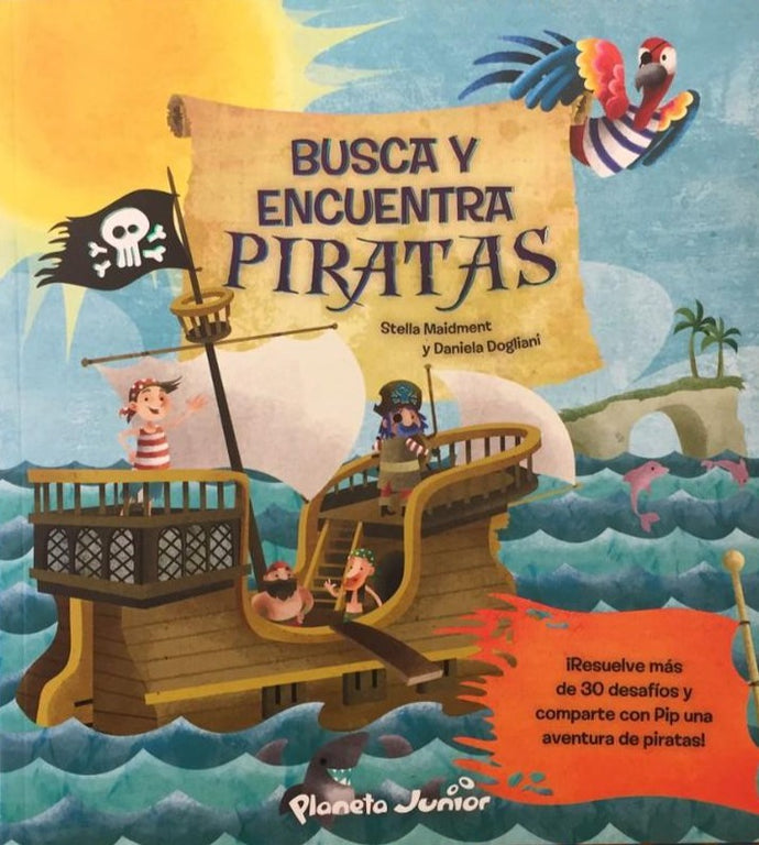 Busca y encuentra piratas