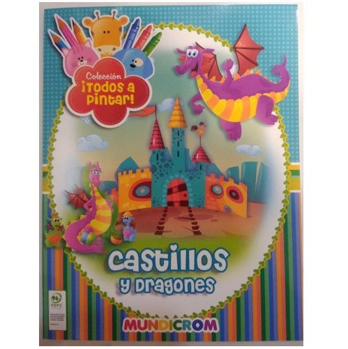 Todos a pintar: castillos y dragones
