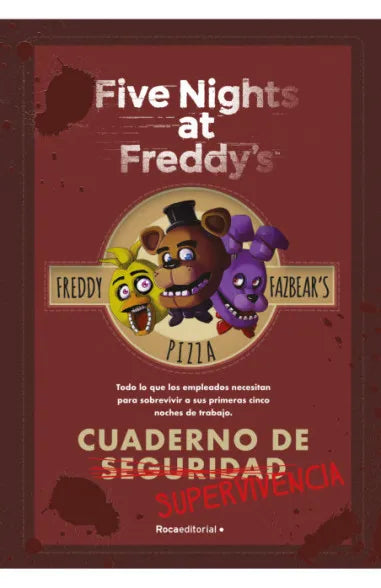 Cuaderno de supervivencia Five nights at Freddy’s - Scott Cawthon