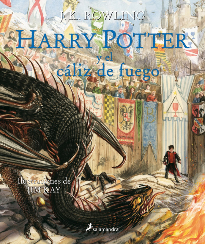 Harry Potter y el cáliz de fuego (Harry Potter edición ilustrada 4) - J. K. Rowling