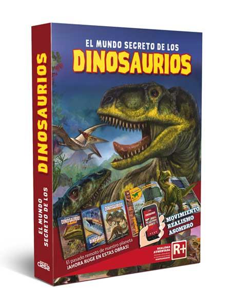 El mundo secreto de los dinosaurios (colección 3 libros - TD)