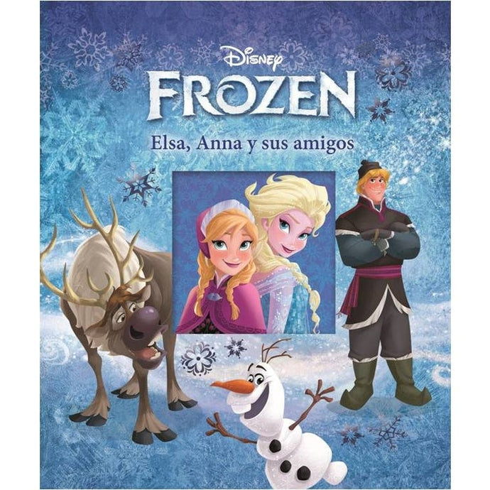 Elsa, Anna y sus amigos (Frozen) - DISNEY - (Mi Primer Tesoro) (Libro acartonado Tapa acolchada )