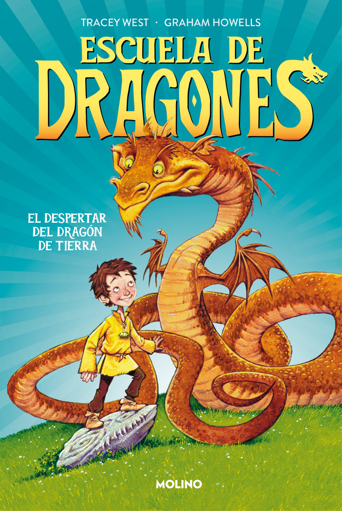 Escuela de dragones: El despertar del dragon de Tierra - Tracey West y  Graham Howells