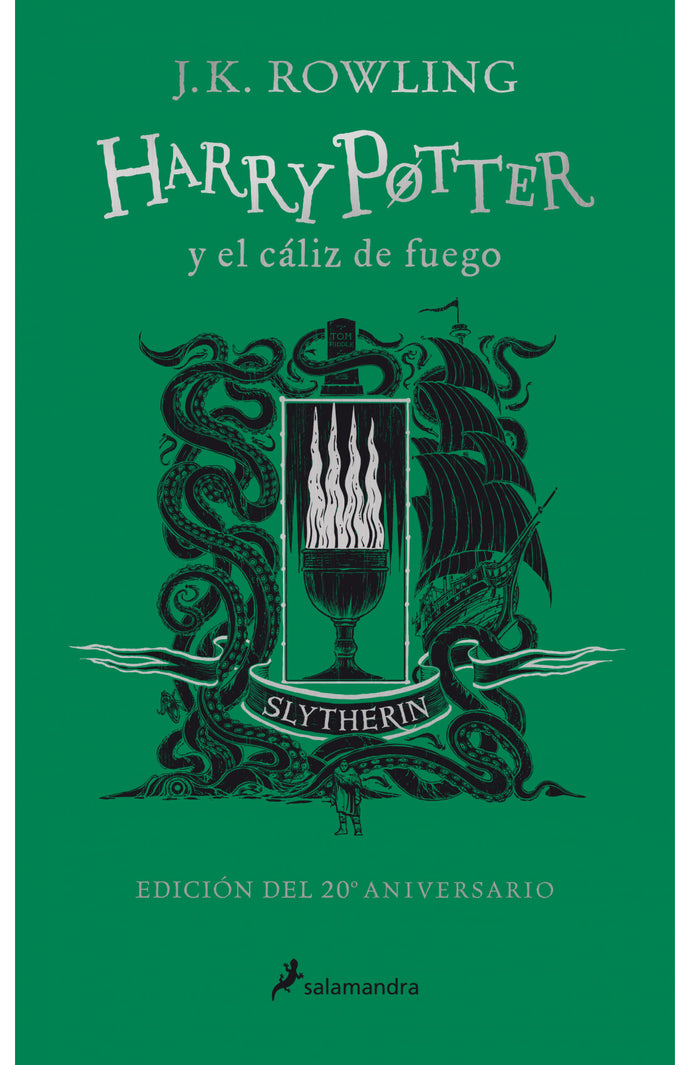 Harry Potter y el cáliz de fuego (Slytherin) (Harry Potter 4 )  - J. K. Rowling