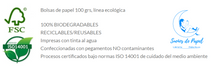 Cargar imagen en el visor de la galería, Bolsa de papel ecológica 22x30x10 Vintage

