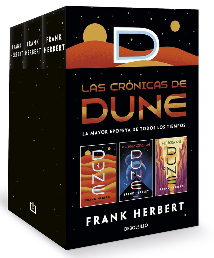 Las crónicas de Dune (pack con: Dune | El mesías de Dune | Hijos de Dune) - Frank Herbert
