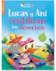 Lucas y Ani reutilizan los desechos (guardianes del planeta)