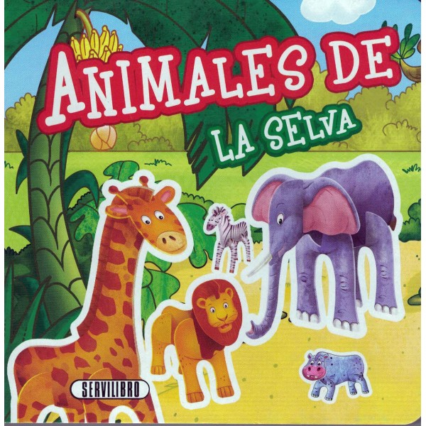 Animales de la selva: maquetas de animales
