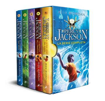 Pack Percy Jackson y los dioses del Olimpo