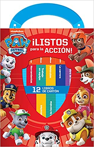 Paw Patrol listos para la acción (Mi primera biblioteca 12 libros)