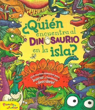 ¿Quién encuentra al dinosaurio en la isla?